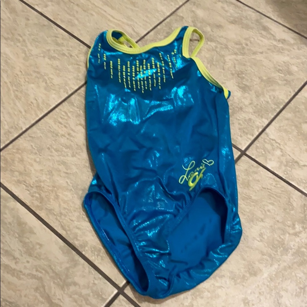 Laurie Hernandez GKElite gymnastics tank leotard